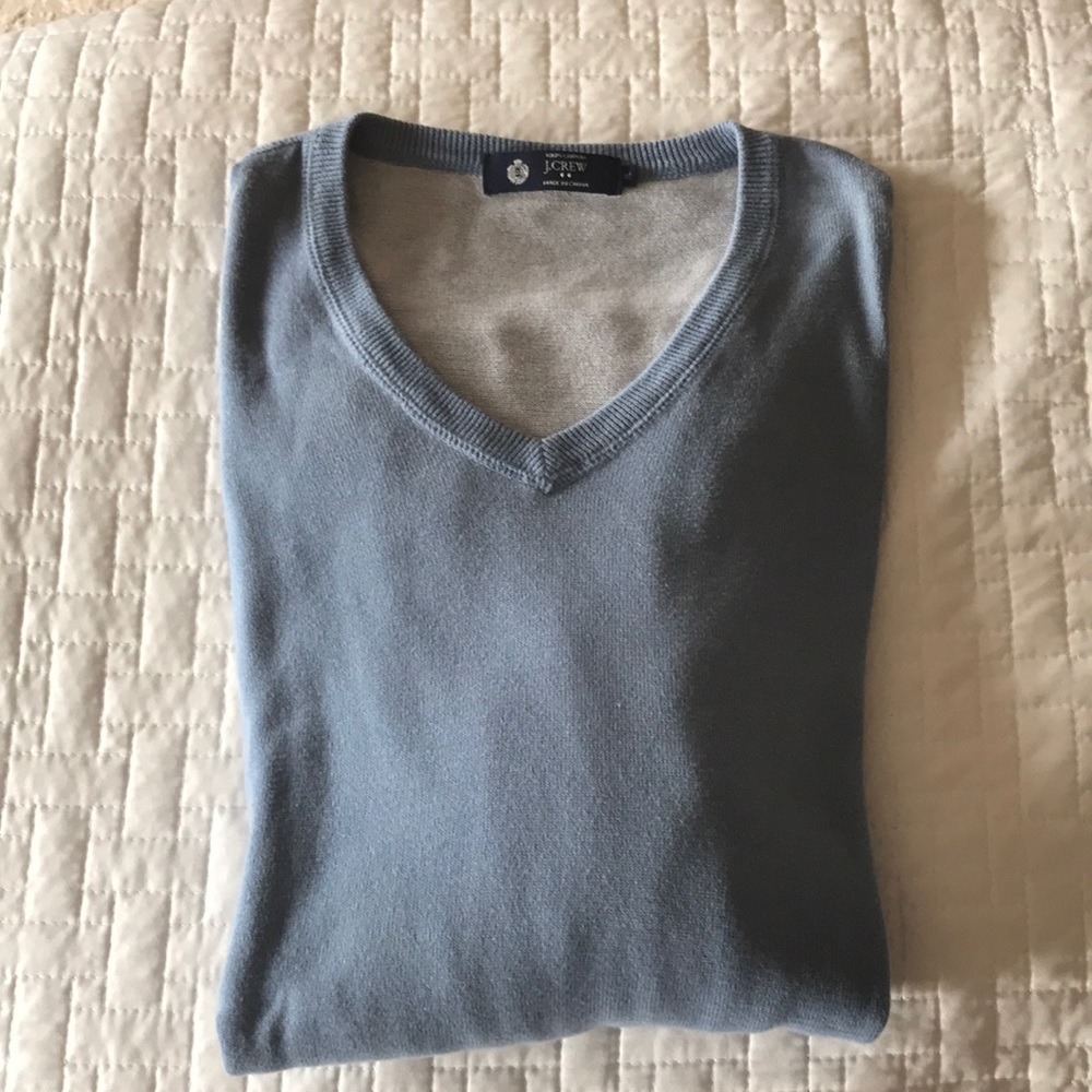 Final Sale!! J Crew men’s light blue sweater
